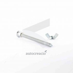 Vis fixation cache roue AR. malle plate