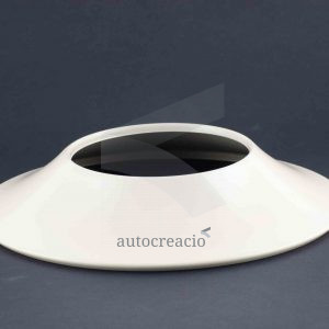 Embase d´enjoliveur roue pleine, beige.