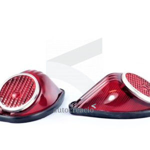 Juego de pilotos traseros con portalámparas, 52-57.