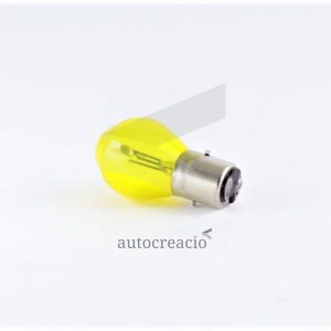 Bombilla casquillo tipo BOSCH 6V 45/40W amarilla.
