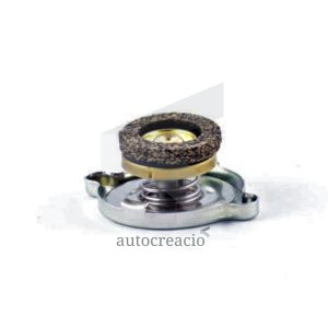 Tapón radiador y válvula.