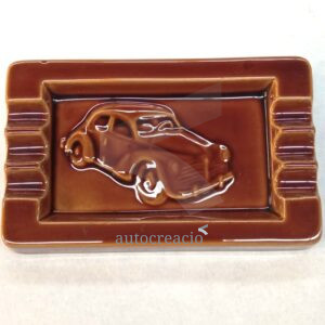 Adorno cerámica marrón Renault 4cv