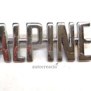 Anagrama Alpine