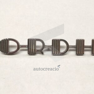 Anagrama Gordini